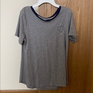 Grey Old Navy Lightweight Tee
